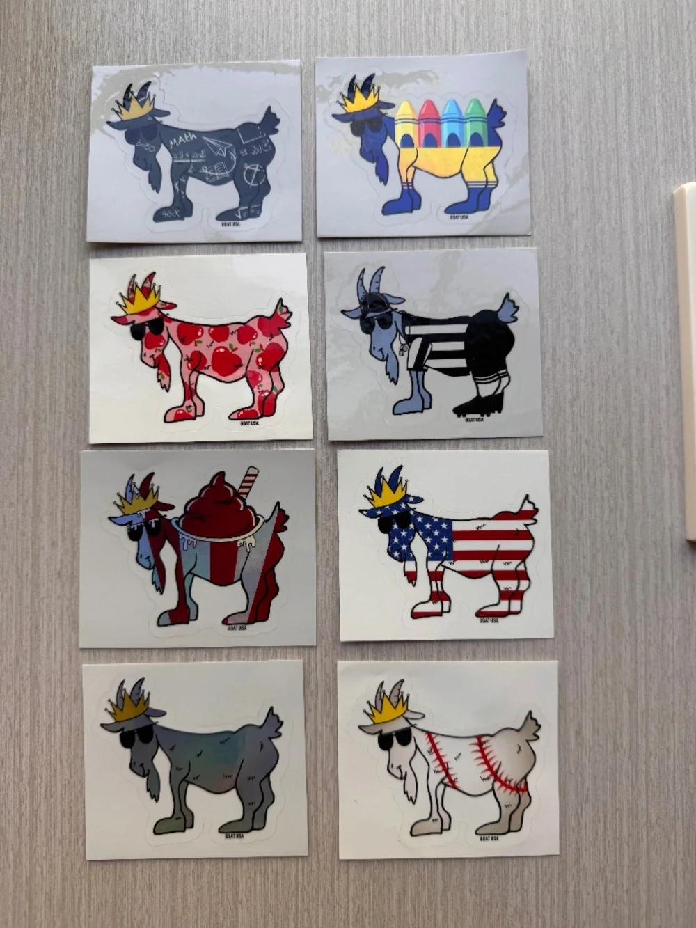 GOAT STICKER SET